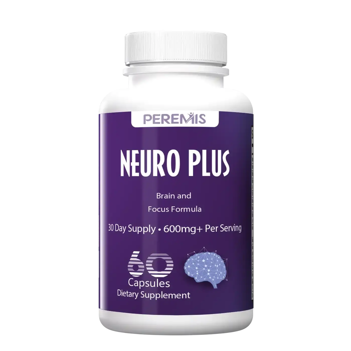 Neuro Plus Brain and Focus Capsules by Peremis - Mental Clarity Supplement